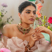 Fiona-Spring-Summer-'24-Fiona-Tourmaline-Choker-Necklace-Set-with-Pearls-1