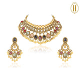Spring-Summer-2025-Navratna-Gold-Necklace-Set-3
