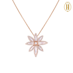 hazoorilal diamond pendant for women