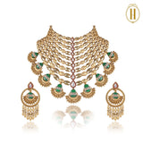 The-Vintage-Voyage-Bridal-Satlada-Gold-Necklace-Set-3