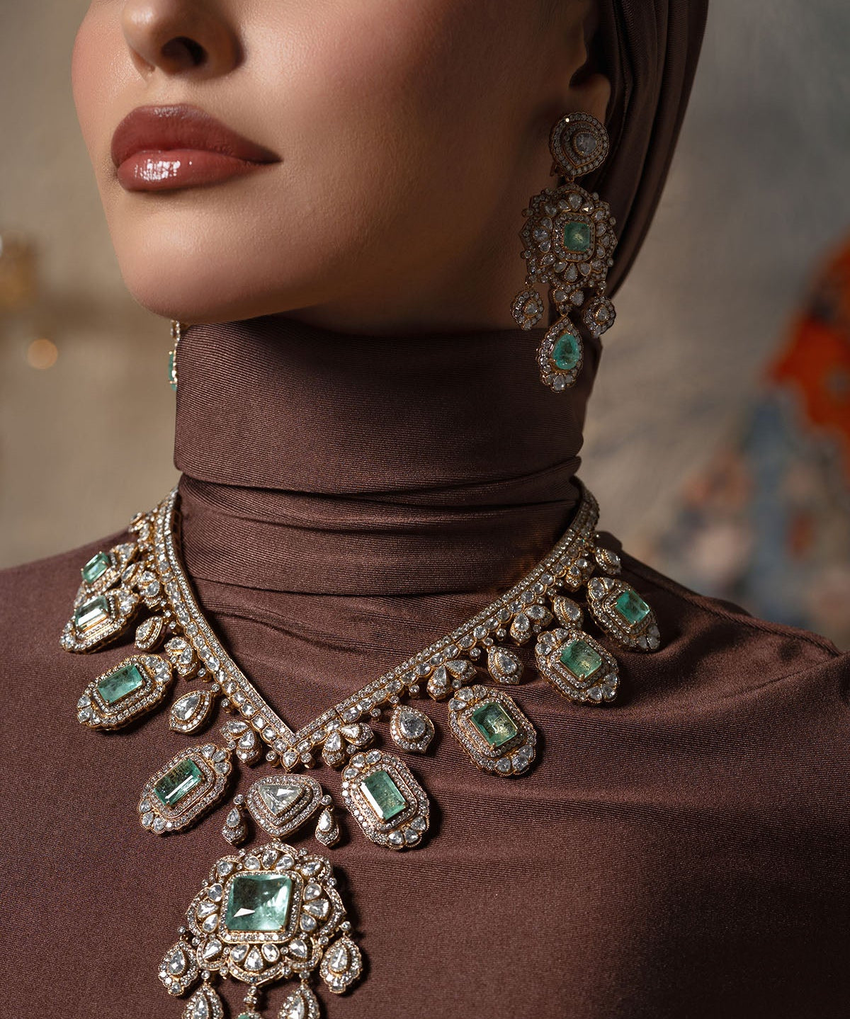 Spring-Edit-2026-Vintage-Emerald-Necklace-Set-2
