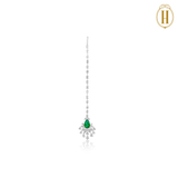 Legacy-Collection-Legacy-Columbian-Emerald-and-Diamond-Bridal-Maang-tikka-1