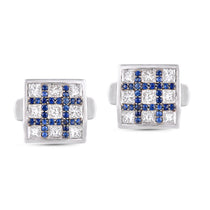 Kaiser-Kaiser-Diamond-and-Blue-Sapphire-Cufflinks-1