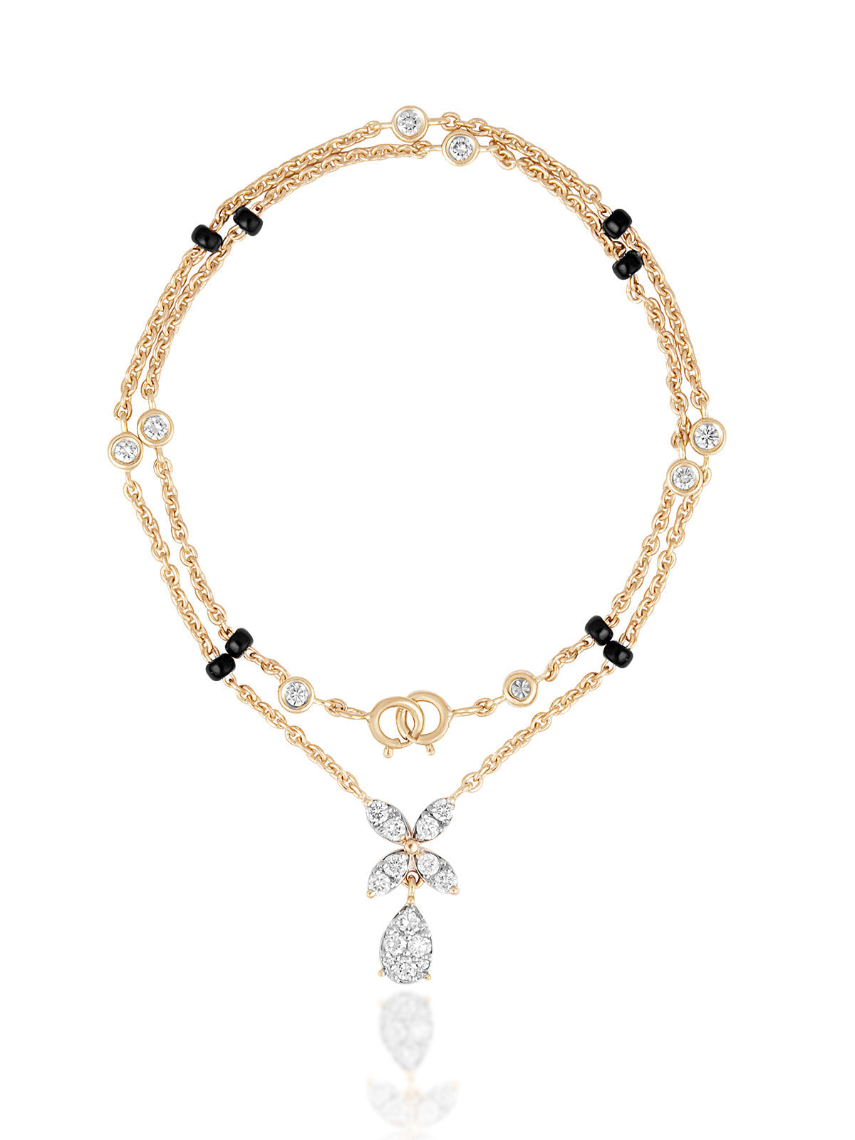 The Butterfly Drop Zoori Mangalsutra