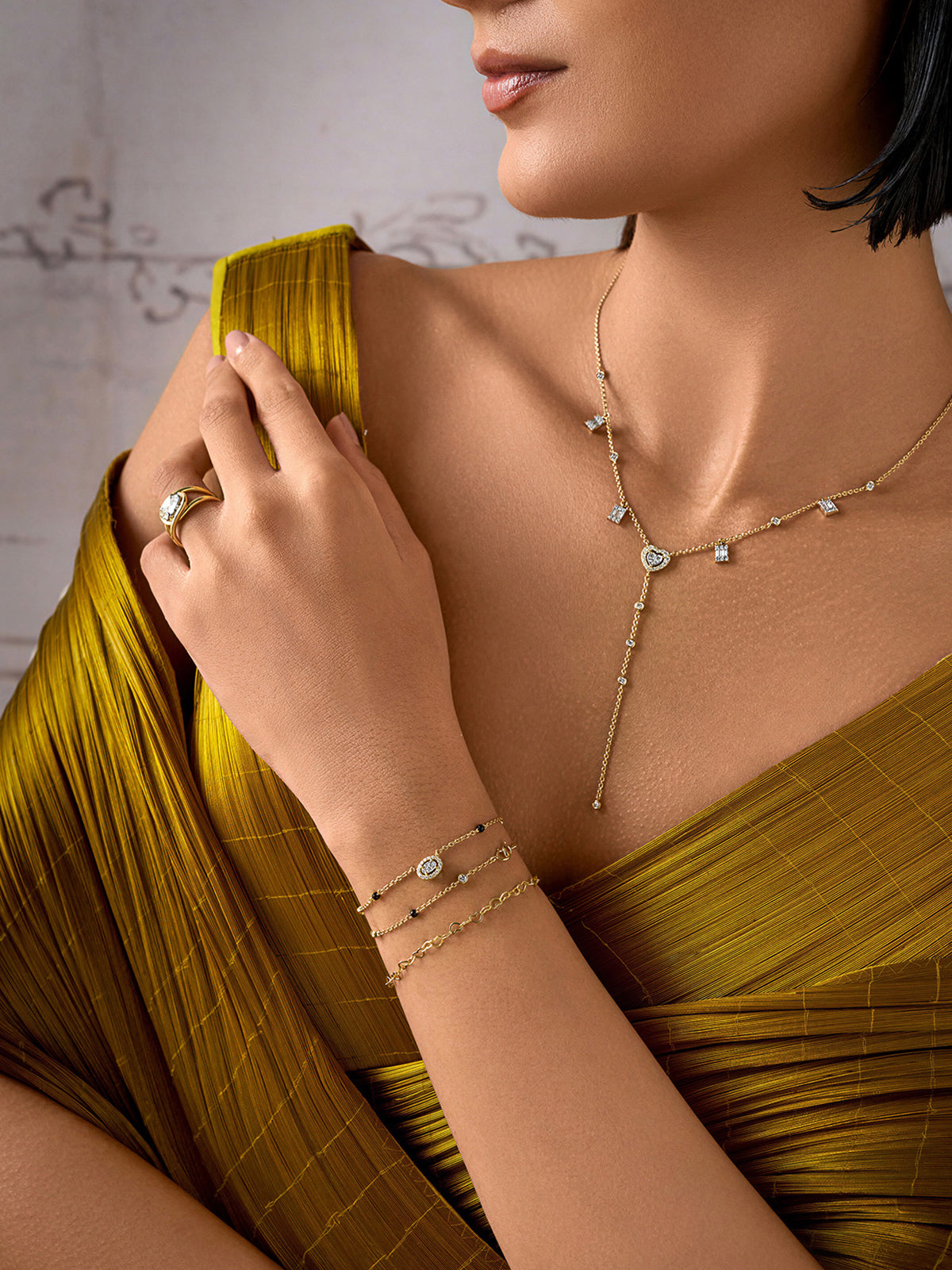 The Heart Lariat Zoori Mangalsutra