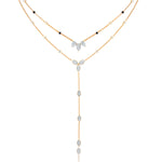 The Petal Lariat Zoori Mangalsutra