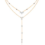 The Petal Lariat Zoori Mangalsutra