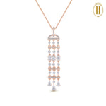 " gold necklace earrings set"
