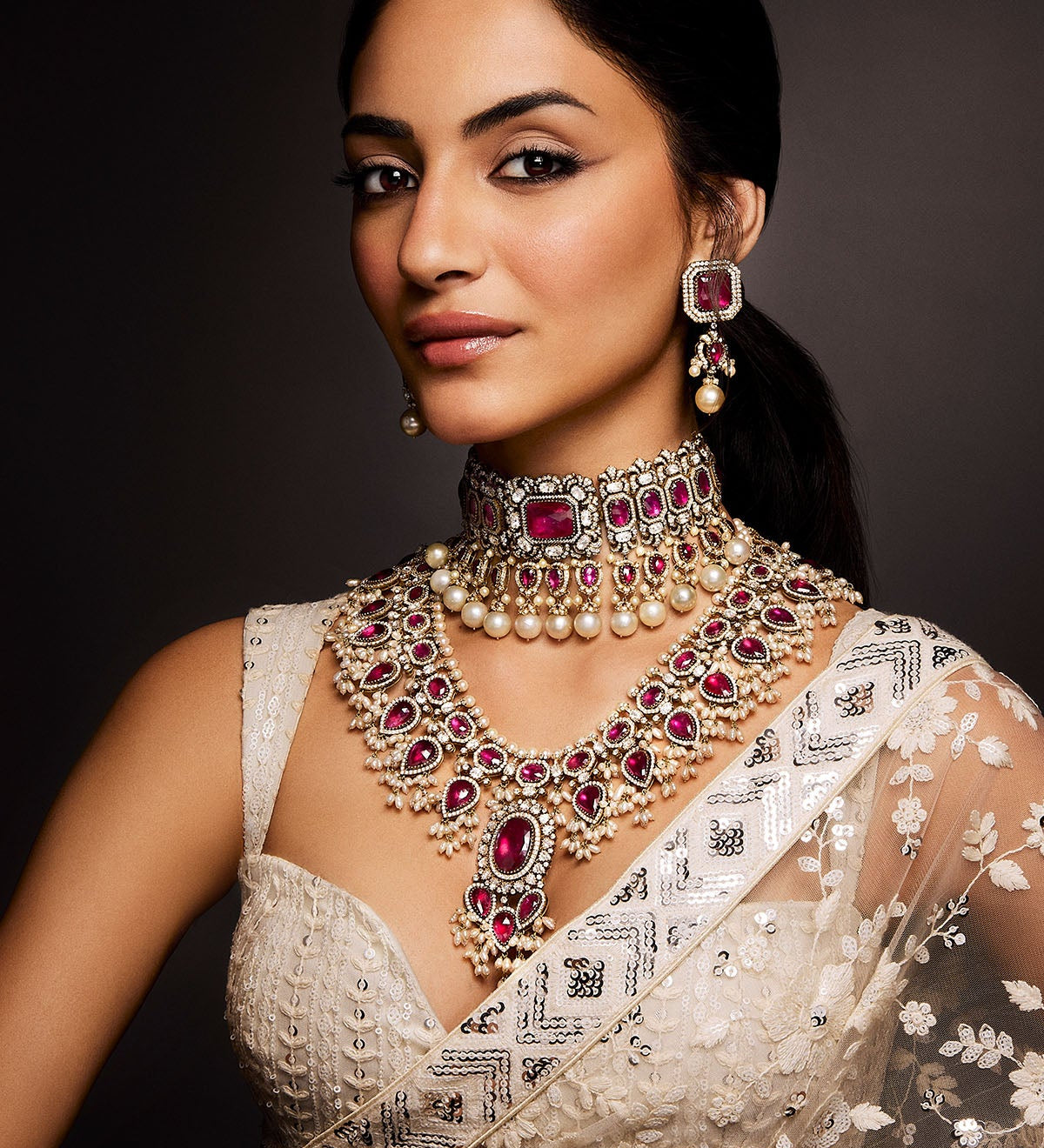 Legacy-Collection-Legacy-Bridal-Ruby-Polki-Choker-Set-with-Pearl-Drops-1