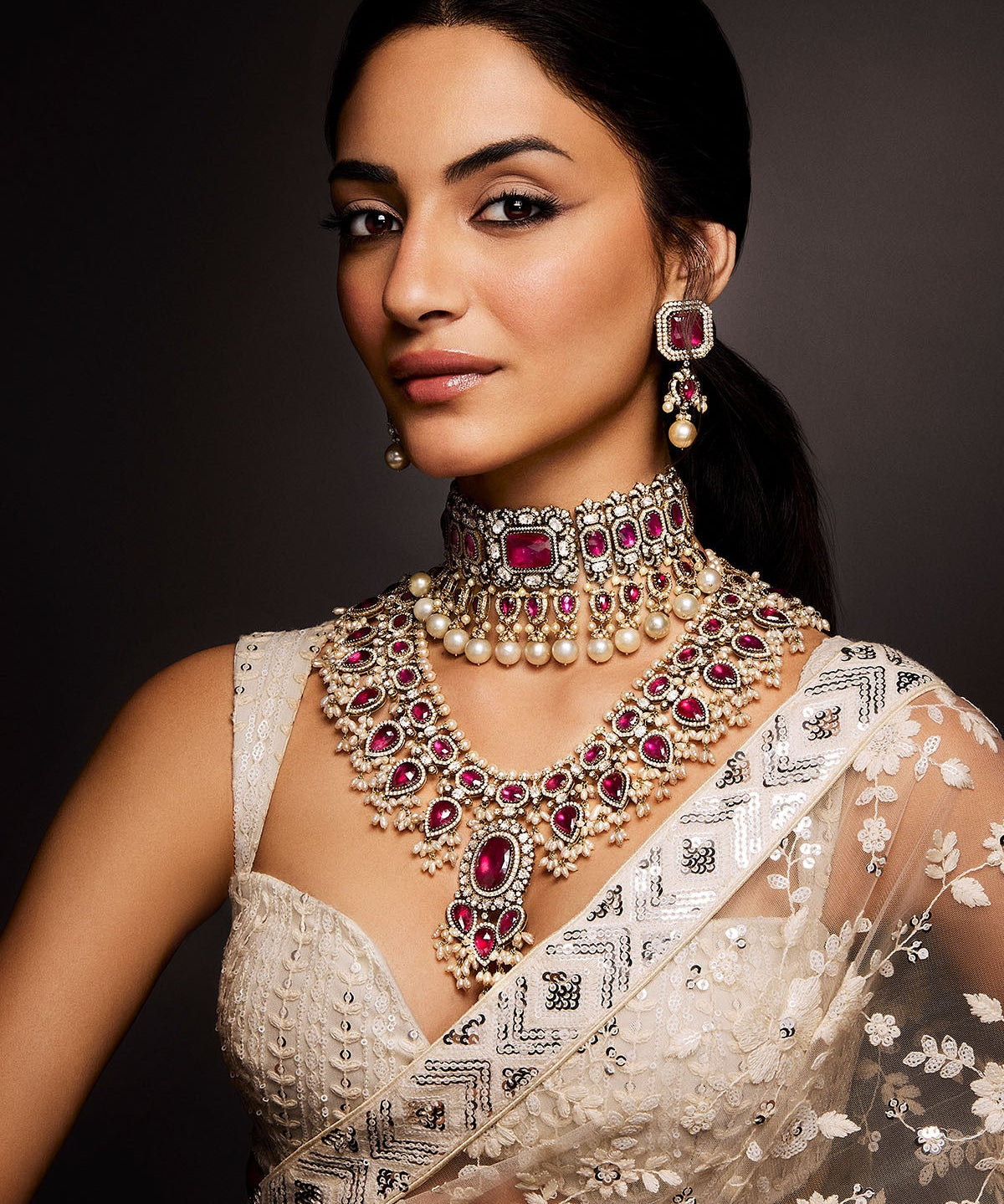 Legacy-Collection-Legacy-Bridal-Ruby-Polki-Choker-Set-with-Pearl-Drops-1