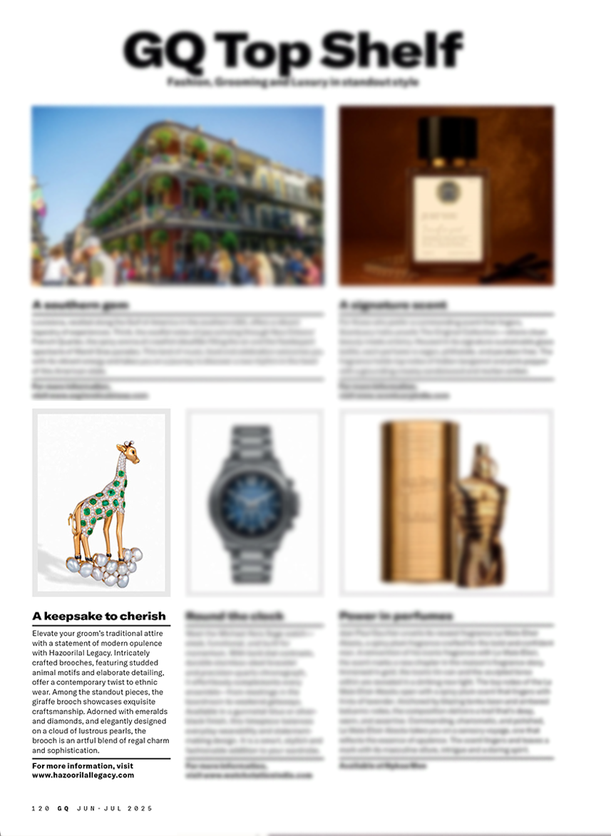 media & press gq india